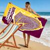 Broncos Soul Print Beach Towel, Large Soft Quick Dry Towel for Beach Camping Swimming