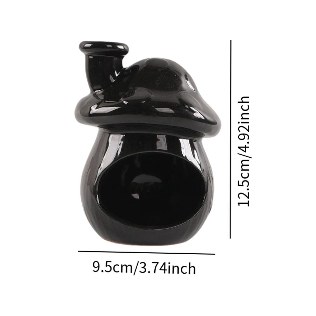 Cone Incense Burner Home Furnace Yoga Palo Santo Holder Ceramic Censer for Farmhouse Housewarming Dining Room Bedroom Office