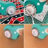 2025 Trend 45Mm Rotary Cutter For Fabric Rolling Fabric Cutter Crochet Edge Skip Blade Perforating With 8Pcs Rotary Blades 1Set