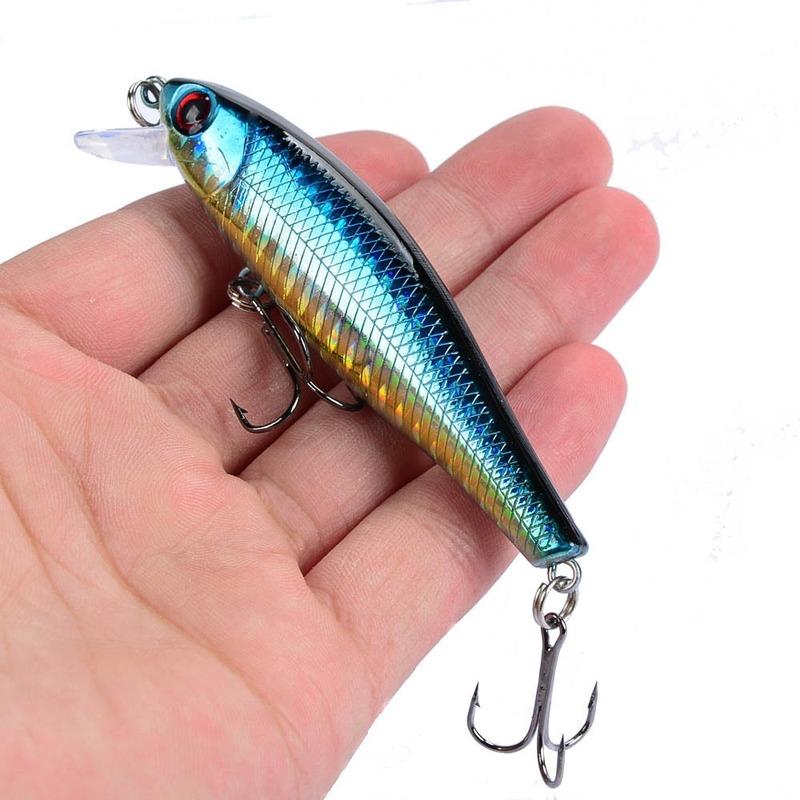 1PCS Model Sinking Minnow Fishing Lures 8.5cm 9.2g Jerkbait Bass Pike Carkbait Wobblers Swimbait Professional Bait