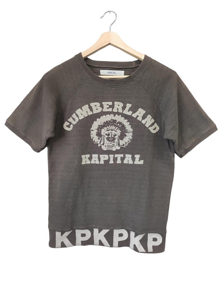 Vintage Kapital Apache Kapital Cumberland Kapital Short Sleeve Kapital Made in Japan Kapital Denime wear outfit thermal t shirts sz L