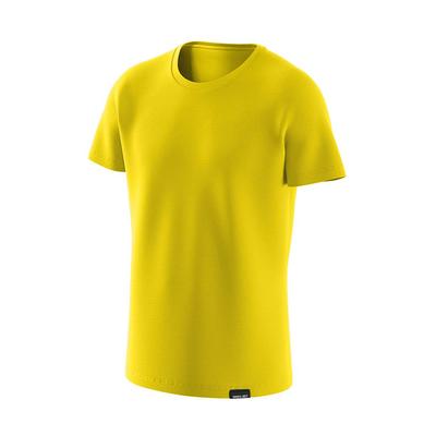 Herren T-Shirt Basic U-Ausschnitt 2XL Gelb (28416-2136)
