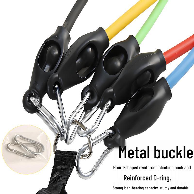 Multifunctional 11-Piece Resistance Band Fitness Set