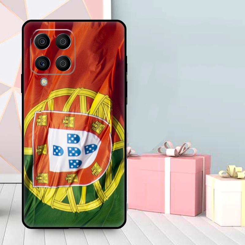 Portugal Flag Case For Samsung Galaxy M56 M52 M32 M53 M16 M11 M21 M31 M35 M12 M13 M14 M15 M36 M55 M34 M54