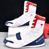 Professional Wrestling Shoes Men's High-top Adult Sanda Shoes Competition Training Shoes Fighting Shoes Women's Indoor Boxing Training Shoes