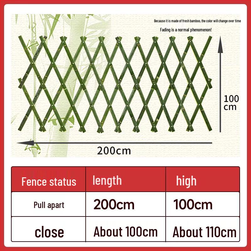 Outdoor Preservative Wood Fence Trellis for Garden, Courtyard, or Balcony Decoration