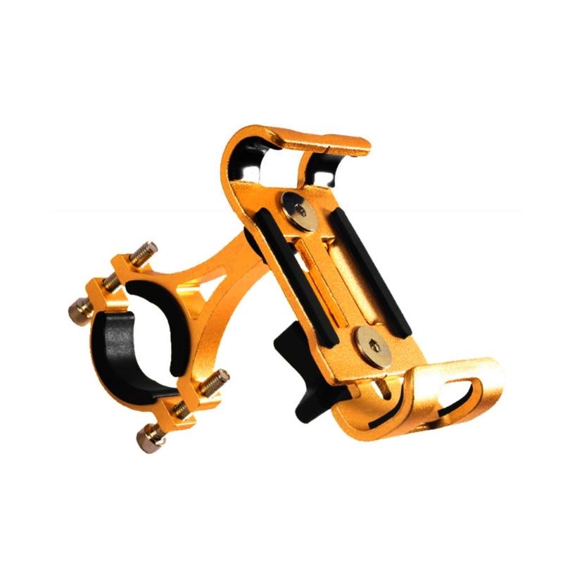 

Adjustable Bike Phone Holder Adjustable Bike Phone Mount Stand Scooter Phone Clip Motorcycles Handlebar Phone Clamps золотой