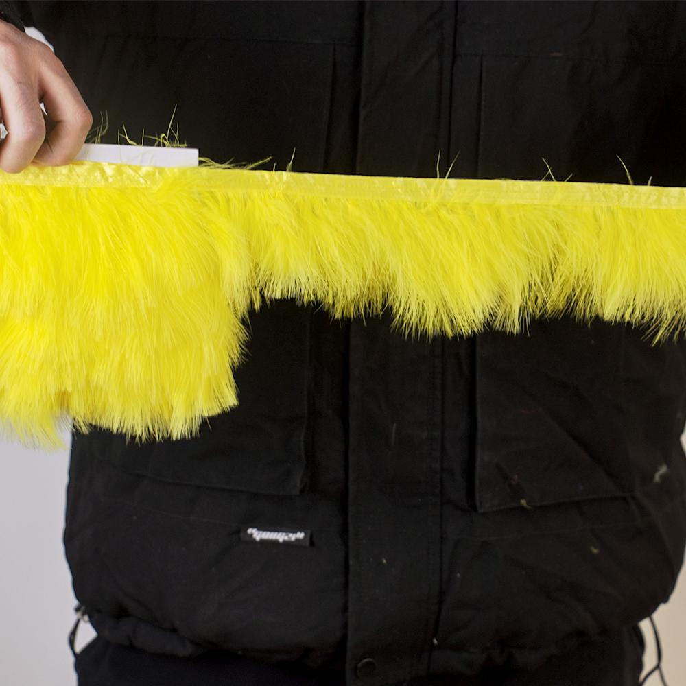 1Meter Fluffy Red Marabou Feather Trim Turkey Feathers For Crafts Ribbon Width 6-8" Turkey Plumes Fringe Diy Wedding Decoration