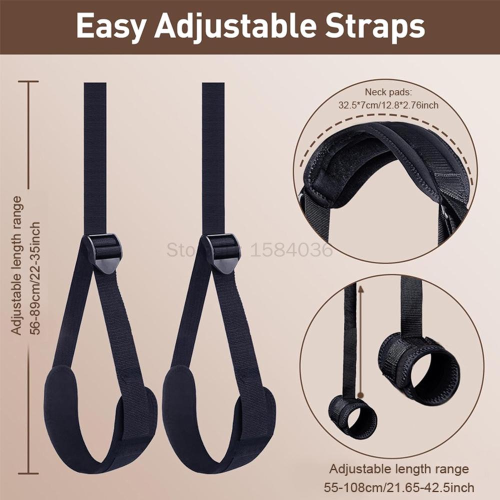Bondage Kit  Restraints Erotic Neckcollars Handcuffs Open Leg Love Position Asist Sex Toys For Couples Women Men Adult Games