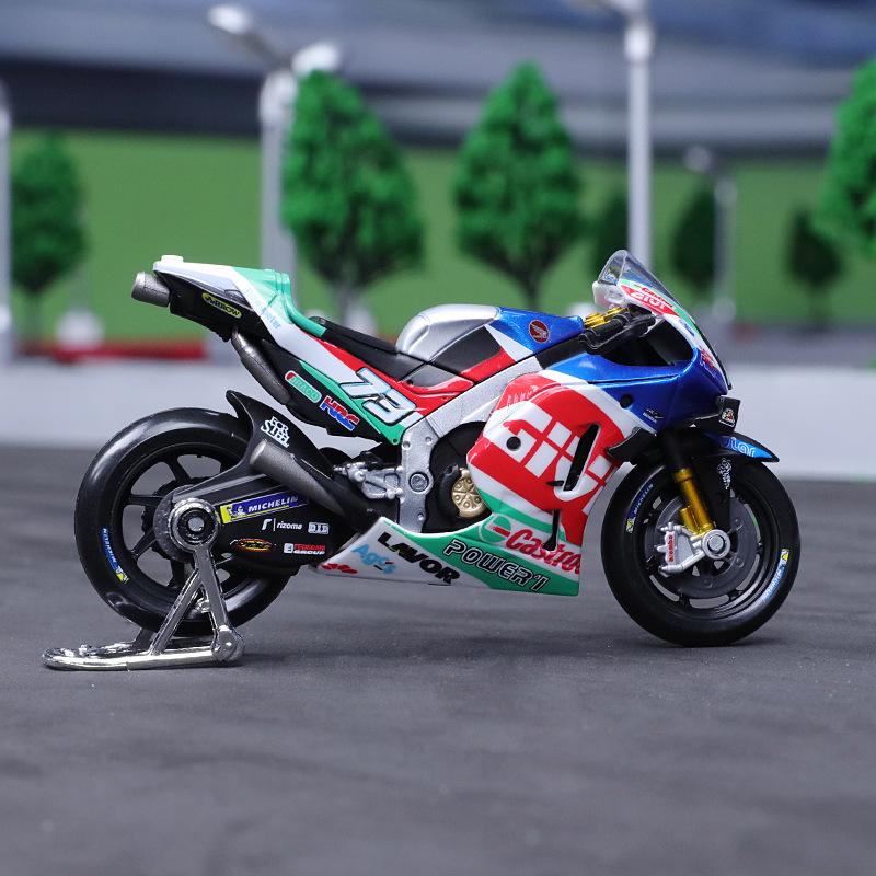 Stock Maisto 1:18 Season Ducati Honda Yamaha Motorcycle Alloy Micro-die-cast One-piece Model Custom Children's Toy Gift