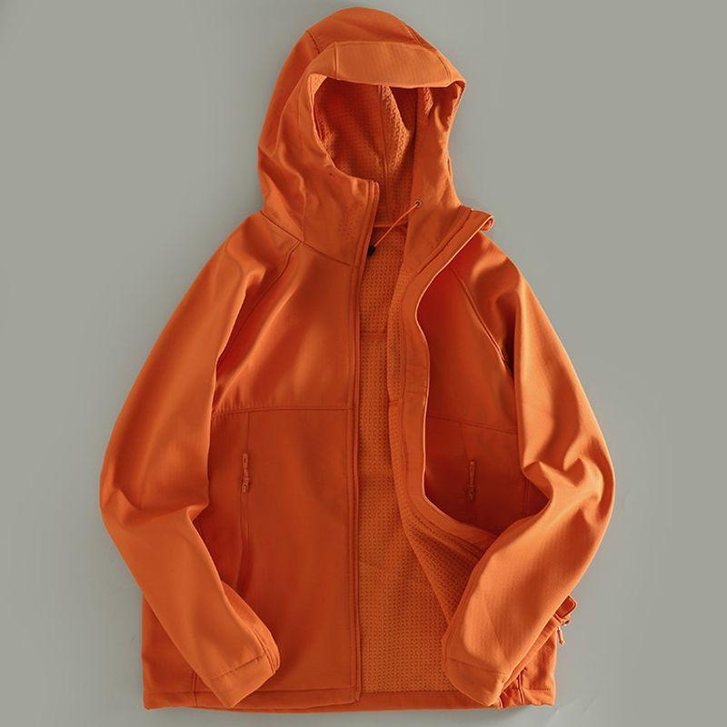 Clearance Sale of Export Surplus Spring and Autumn Men's Casual Hooded Jackets, Softshell Coats, Large Sizes, Multiple Colors, Trendy Tops