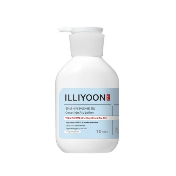 ILLIYOON Ceramide Ato Total Care Cream Intensive Moisturizing & Itch Relief Set 330ml + 80ml x 2