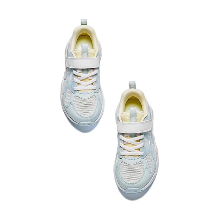 Anta Comfortable Versatile Non-Slip Wear-Resistant Low-Top Casual Shoes Kids sneaker White Blue 322439922-4