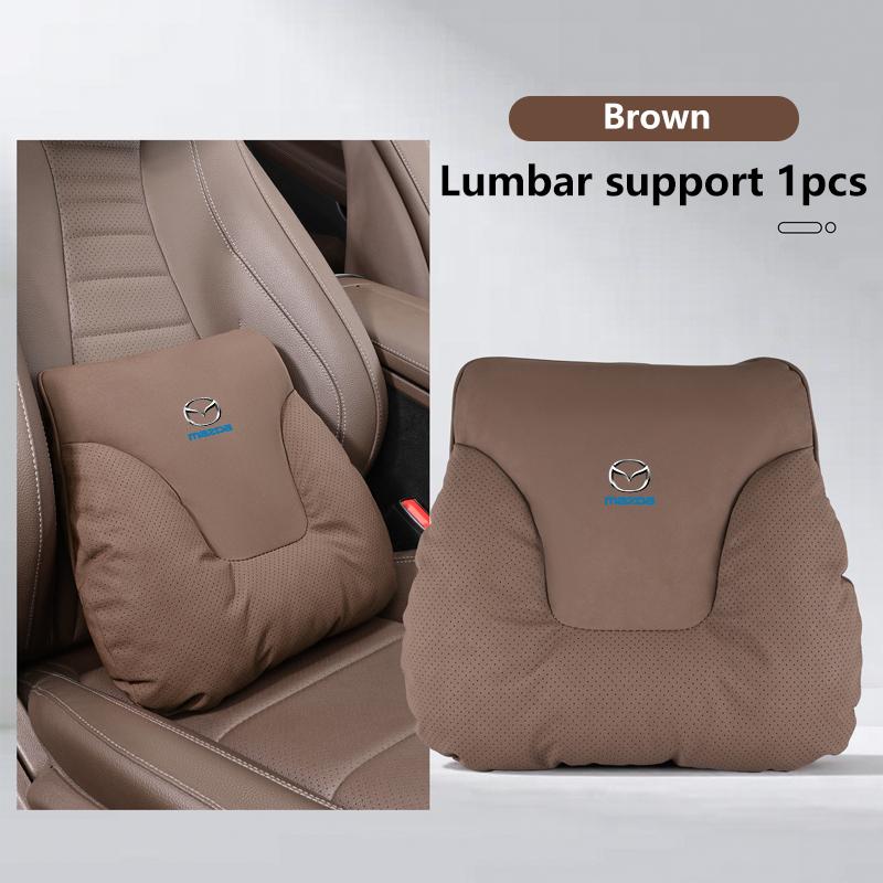 NEW Car Headrest Lumbar Rest Cushion Neck Support Neck Pillow For Mazda 2 3 5 6 CX-3 CX-60 CX-90 CX-70 CX-7 RX-8 Car Accessories g2