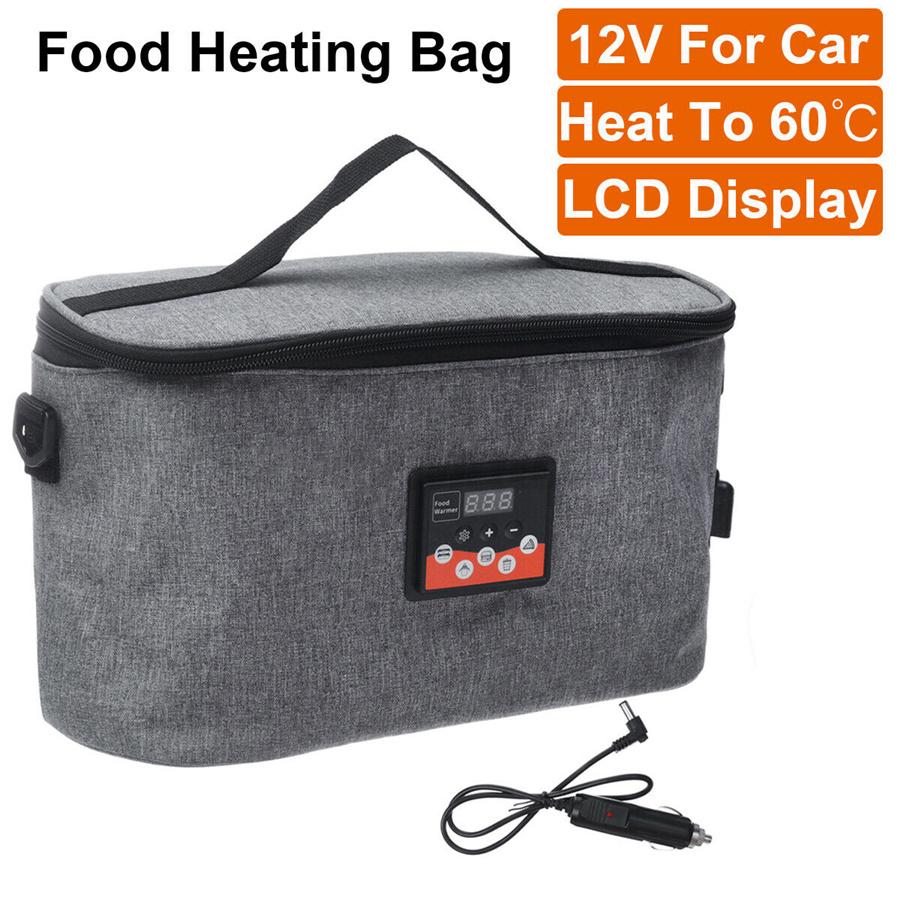 8L Car Electric Food Heating Bag Portable Lunch Box Warmer Milk Oven Container