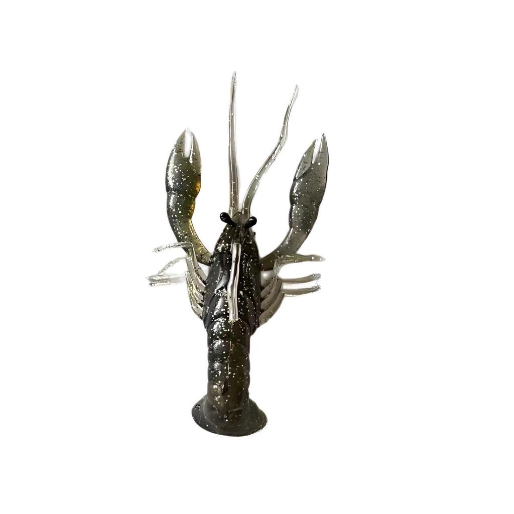 Ready Stock Weiyu Artificial Soft Bait Lobster Lure 10 Cm with Hooks for Pike Sea Bass Salmon Mackerel-Ocean Bottom Fishing