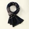 Light Luxury High-end Men's Plaid Imitation Cashmere Versatile Scarf Fashionable New Autumn and Winter Men's and Women's Warm Scarf
