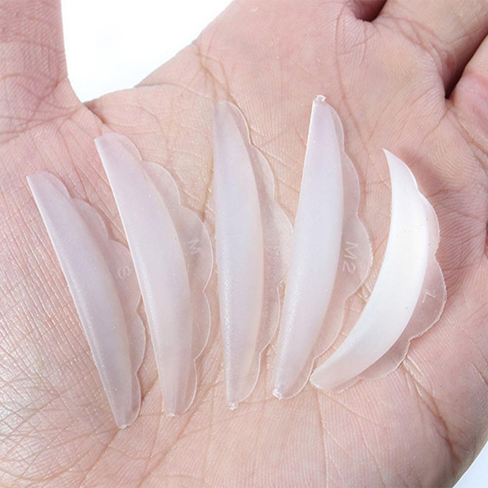 Lash Lift Rods Pads Eyelash Perm Lift Silicone Pads Reusable Eyelash Perming Curler Shield Pads