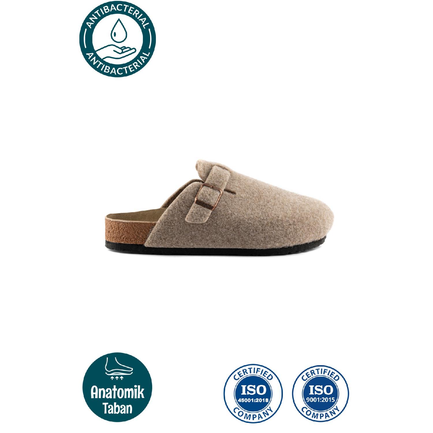 

Женская войлочная модель с грибовидной основой, зимняя передняя закрытая войлочная модель Sabo, ежедневные удобные домашние тапочки