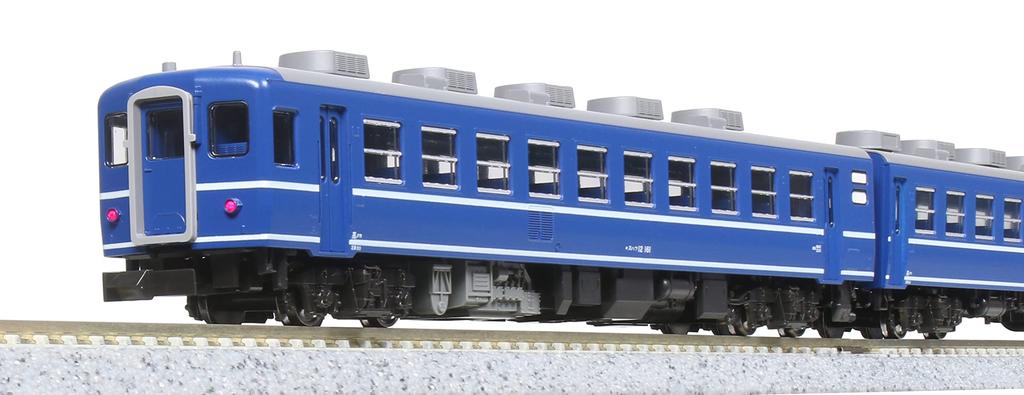 KATO N Gauge 12 Series Passenger Car JR East Takasaki Vehicle Center 7 Car Set 10-1720 Railway Model Passenger Car Blue