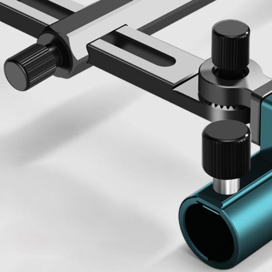 Dvojitý držák rybářského prutu Nastavitelný o 360 stupňů Hliníková slitina hořčíku Vysoce výkonný stojan na rybářské pruty Venkovní příslušenství pro rybaření