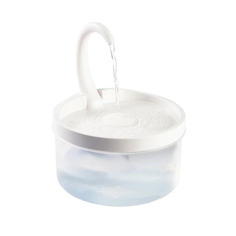 2L Cat Water Fountain LED Blue Light USB Powered Automatic Water Dispenser Cat Feeder Drink Filter For Cats Drinking Fountain