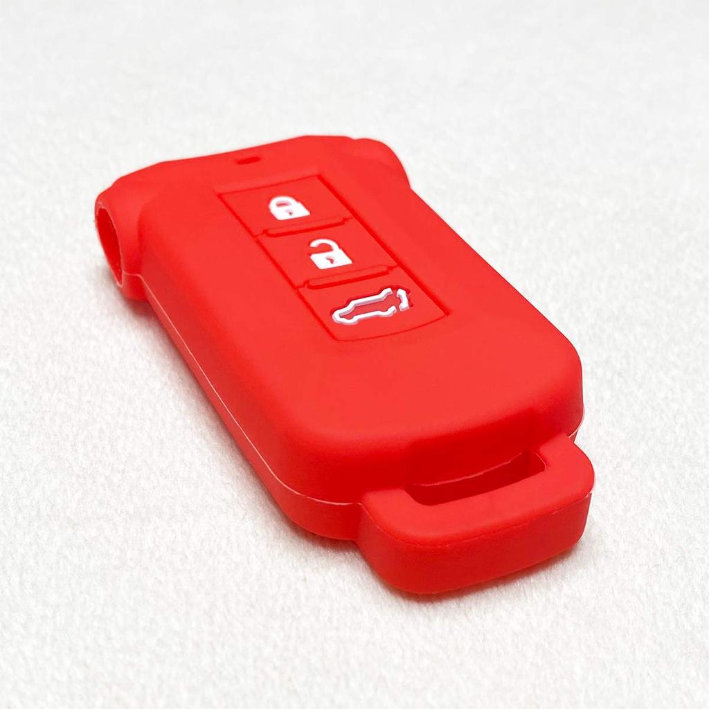 IKT Smart Key Silicone Cover 3 Buttons Red / Delica D5 / Outlander PHEV,