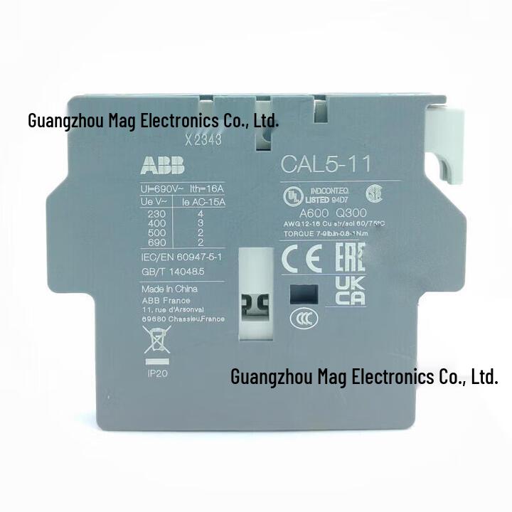 

ABB Universal Contactor CAL18-11/19-11/4-11/5-11/5X-11 Model 5X