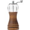 1pcs Patchwork Hand Crank Pepper Grinder Adjustable Hand Grinder Coffee Bean Kitchen Household Seasoning Bottle
