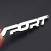 SPORT Emblem Kofferraum 3D Metall Kotflügel Abzeichen Fahrzeug Auto Aufkleber Aufkleber Dekoration