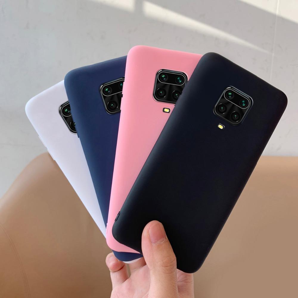 Silicone Case For Xiaomi Redmi Note 9 Pro Max Case Silicon TPU Back Cover Phone Case For Xiaomi Redmi Note 9 9s 9 s