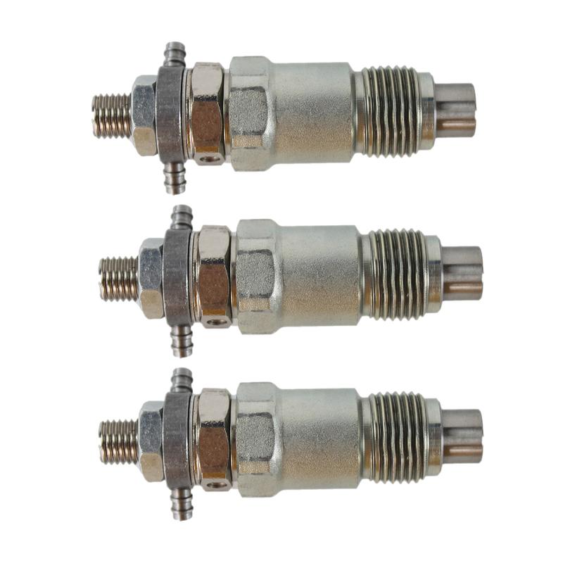 3x Conjunto de Inyector de Combustible para Motor Kubota D750 D850 D950 D1302 D1402 V1702 V1902 15271-53020 70000-65209 15221-53020