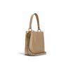 Coach Ville 26 Couleur Unie Cuir Seau Cabas Sac de Courses Porté Main Épaule Bandoulière Grand Sac Cabas Femme Marron 91122-IMRF6