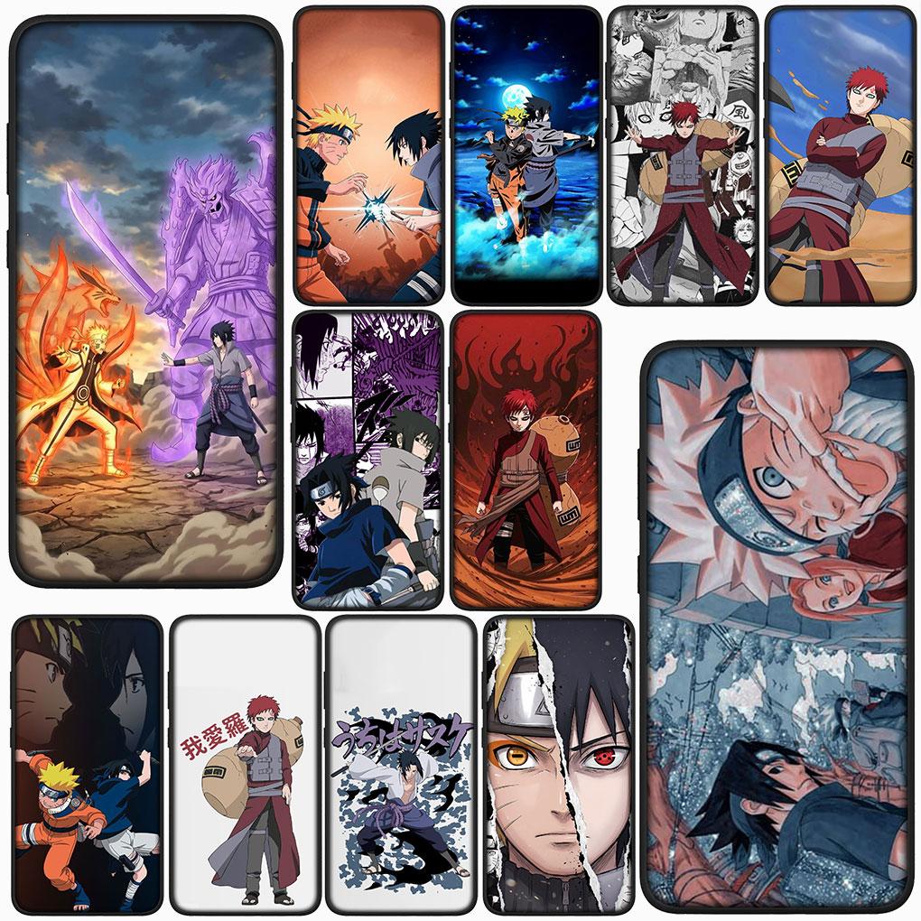 for Motorola Moto Edge 50 30 One Fusion 40 neo Ultra Pro 20 Lite G50 G85 G84 E15 E14 Phone Case Gaara Narutos Sasuke Uchiha