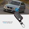 Auto Car Key Cover Trim Protector Black Adjustable For BMW E90 E60 E70 E87