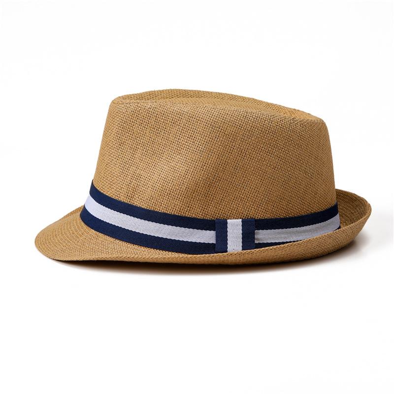 Summer Middle-Aged Sun Visor Out Travel Men Straw Hat Jazz Beach Hat In The Elderly Dad Top Hat