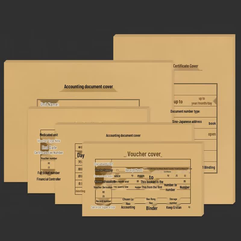 Xinfa Acid-Free Accounting Voucher Box