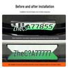 2024 Xiaomi SU7 Full Edge License Plate Frame for New Energy Green Plates