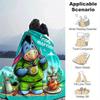 1pc Cute Stitch Printing Blanket - Soft, All-Season Throw for Living Room, Bedroom,Personalized Gift with Adorable Cartoon Design