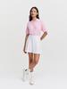 SERGIO TACCHINI W Daily Monogram Short Sleeve Polo Sweater