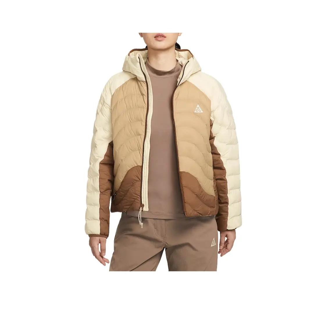 

Куртка Nike ACG Lava Flow Therma-FIT ADV з капюшоном з довгим рукавом, зручна, з бавовняною підкладкою HM9964-229 L жовтий/коричневий