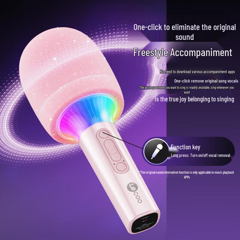ThinkPlus Lenovo Laikoo MCS360 Wireless Karaoke Microphone & Bluetooth Speaker (CN Version)