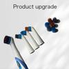 4-in-1 Electric Cleaning Brush with 4 Different Brush Heads for Cleaning Kitchen Bathroom Living Room