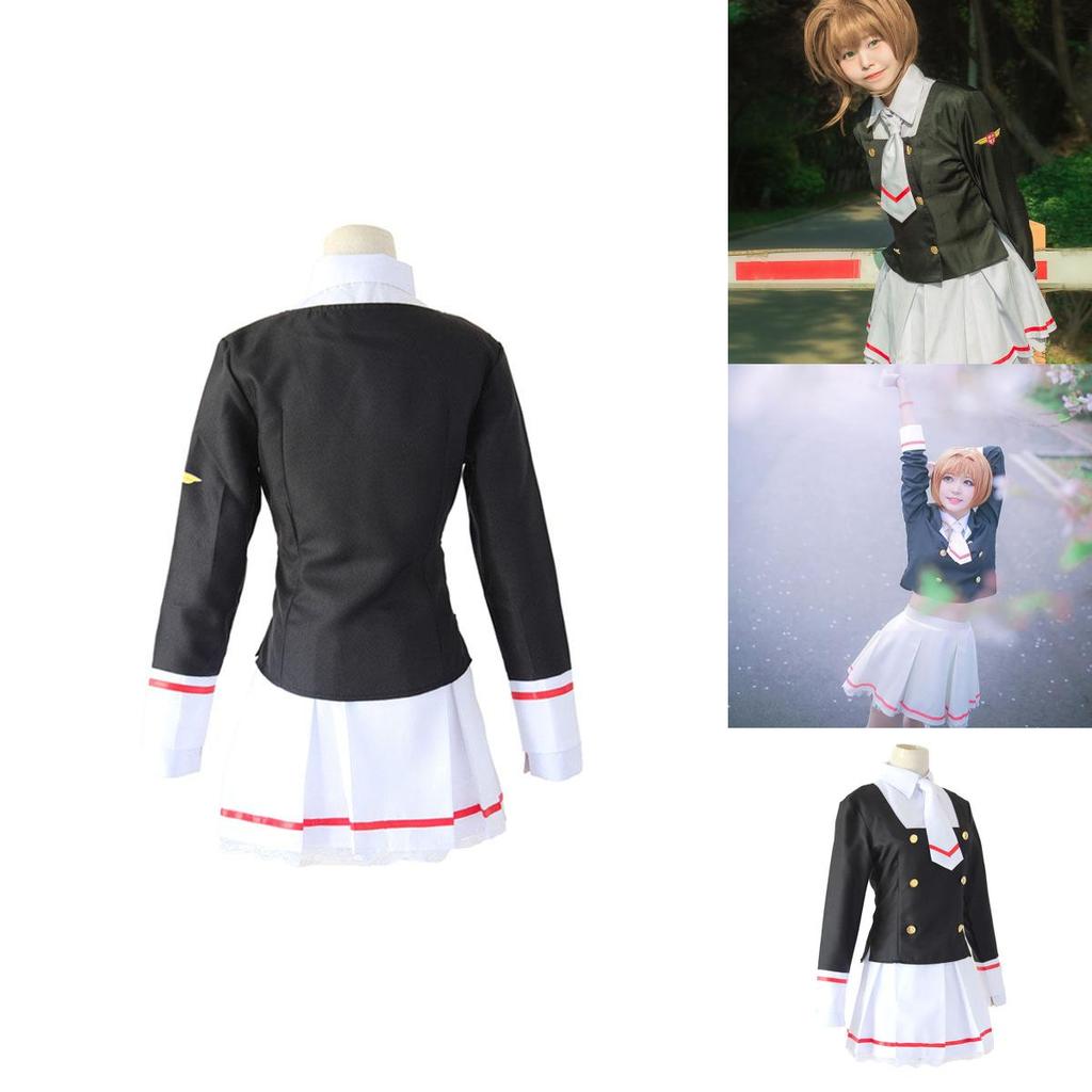 Premium Cardcaptor Sakura Kinomoto Cosplay Costume With Breathable Fabric For Comfort