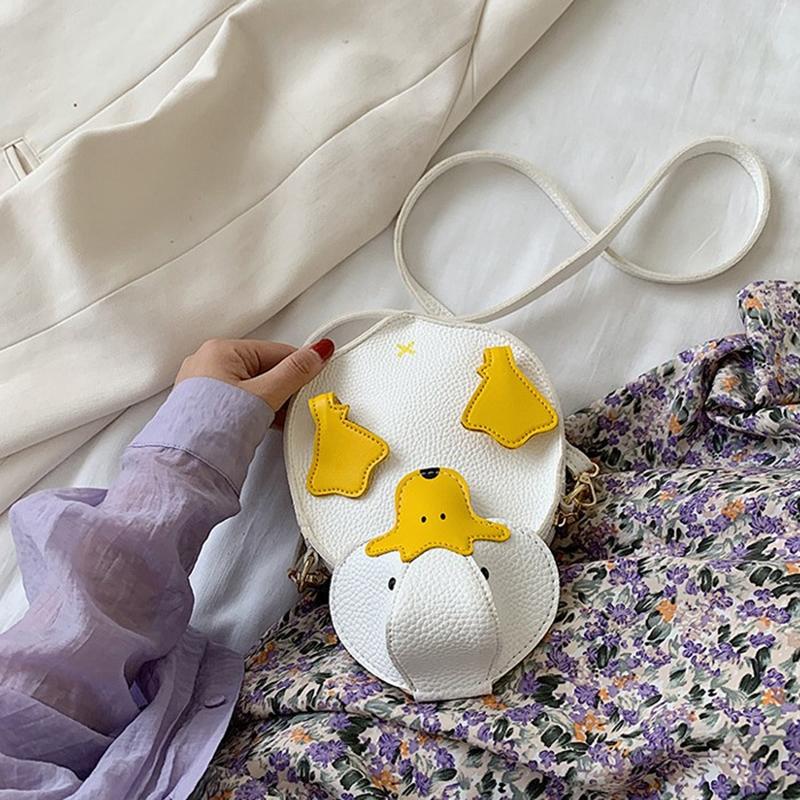 Cartoon Duck Design Women Satchel Bags Lady Crossbody Sling Bag Handbags Cute Crossbody Bag Lovely Tote Bag Purses