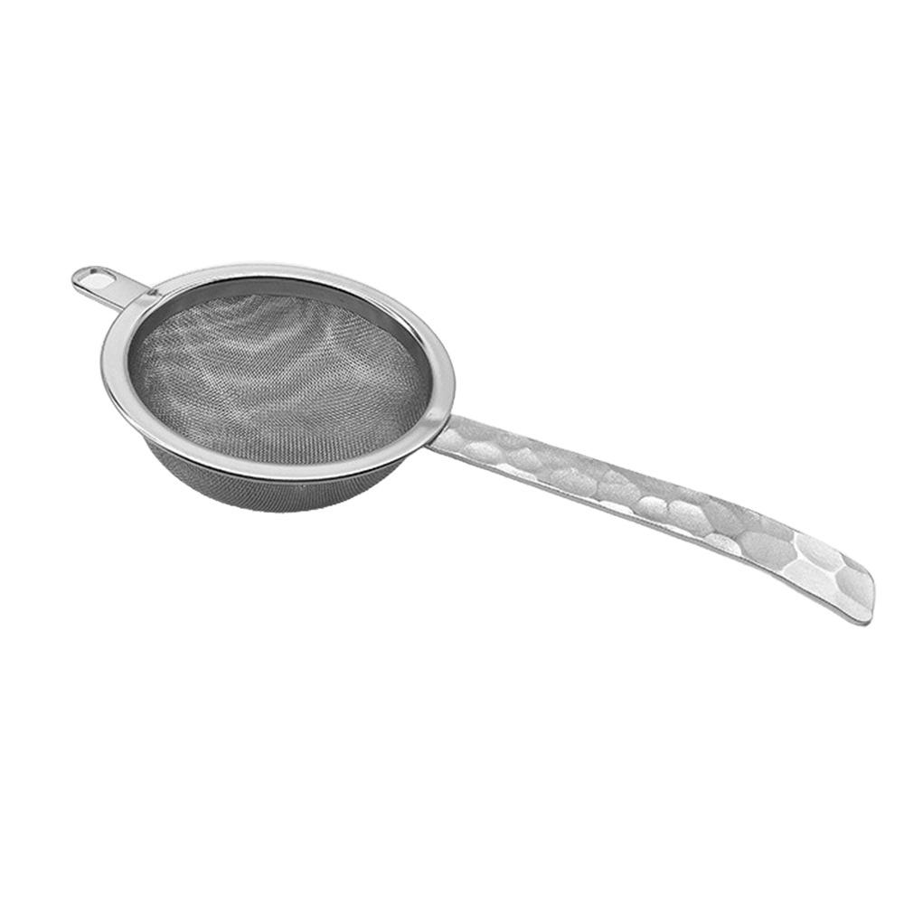 

New Stainless Steel Matcha Sifter Duable Layer Easy to Clean Tea Strainer Rust-Proof Very Fine Mesh Cocktail Sieve for Kitchen серебряный