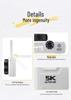 Neue 3-Zoll-Klappbildschirm-WLAN-HD-Digitalkamera: 75MP, 5K Video, 18x Zoom