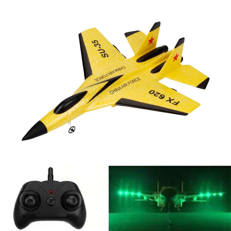SU-35 Flying Bear FX620 Remote Control Glider Fighter Model - Outdoor Fixed-Wing Toy for Kids