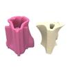 Creative Unique Flower Holders and Pen Pots with Face Book Sturdy Silicone Resin Mould for Craft Lovers Daily Use