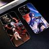 Acheron-Honkai-Star-Rail Phone Case For iPhone17,16,15,14,13,12,11 Plus,Pro Max Black Matte Shockproof Cover